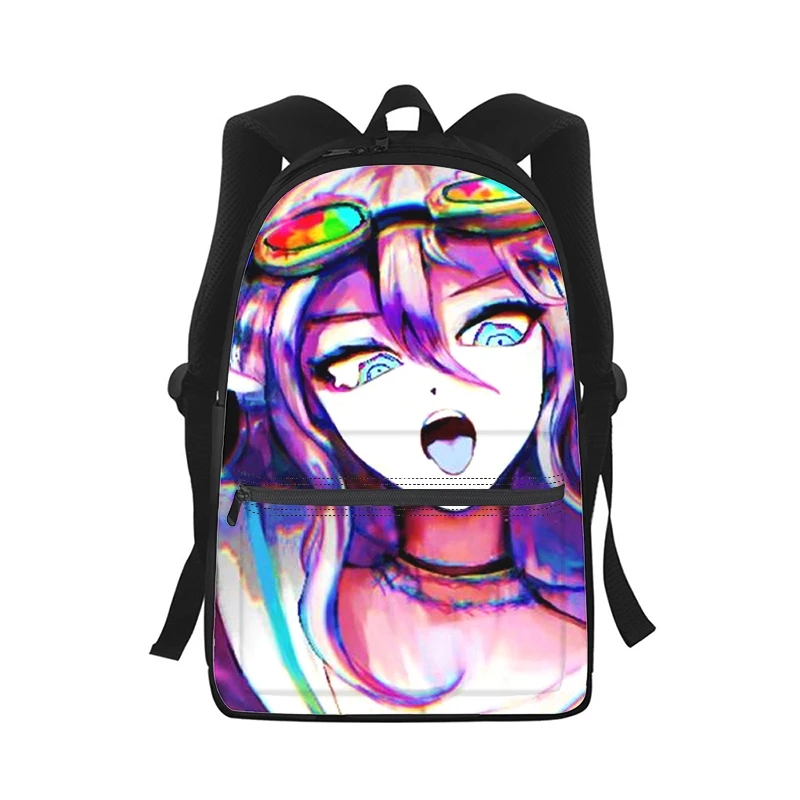 anime danganronpa miu iruma Men Women Backpack 3D Print Fashion Student School Bag Laptop Backpack Kids Travel Shoulder Bag
