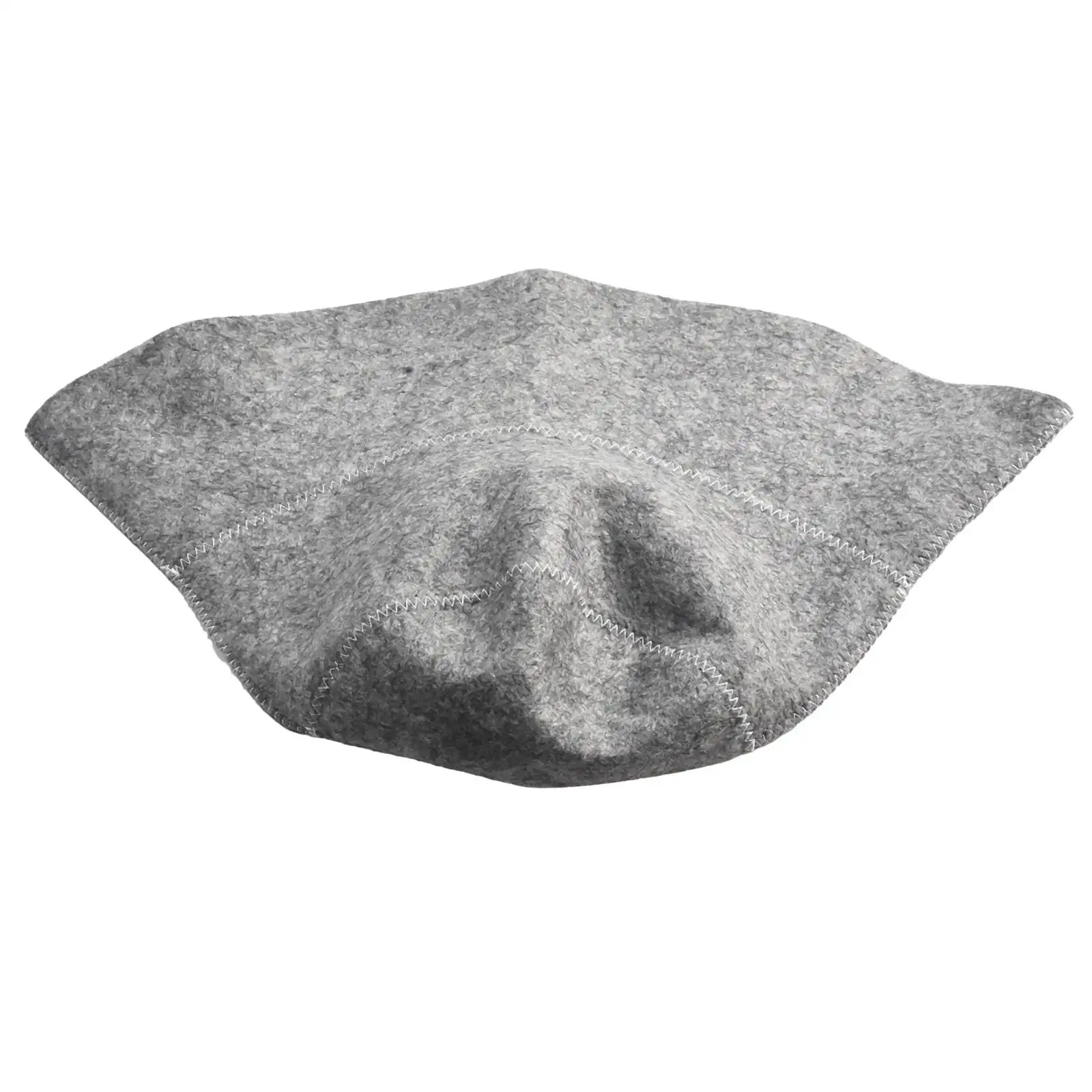 

Druable Felt Bathing Cap Headscarf Russian Cap Sauna Hat Cap Skin-friendly Wool For Bath House Head Protection