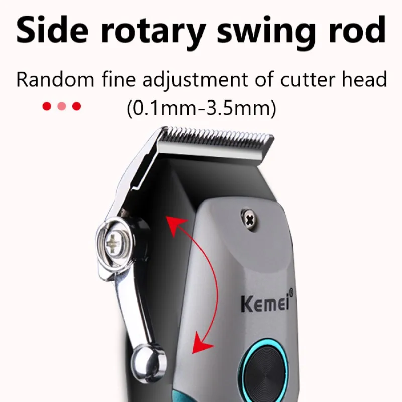 Tondeuse à Cheveux Electrique - Kemei KM-2621, Rasoire Sans Fil-6