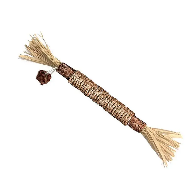 

Natural Matatabi Pet Cat Snacks Sticks Cleaning Tooth Catnip Cat Toys Actinidia Silvervine Pet Toy For Cats