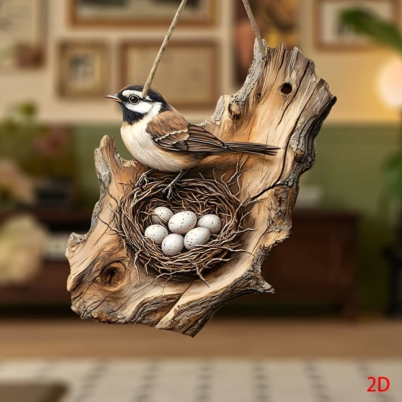 Vintage Bird Wall Sign 3