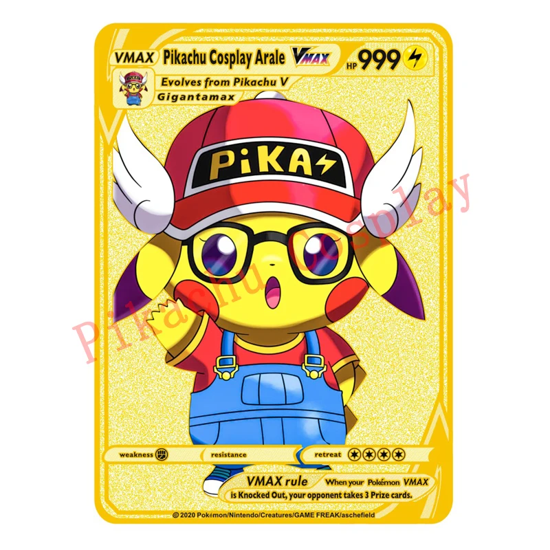 Ash Pikachu VMAX Pokemon Card 