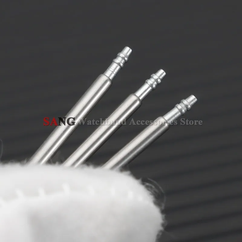 Premium Stainless Steel Watch Strap Spring Bar Pins - 20 Piece Set