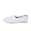 Men and Women Solid Color Shoes Large Size 35-45 Breathable Flat Canvas Flat Shoes Solid Color Soft Leather Linen Shoes 5