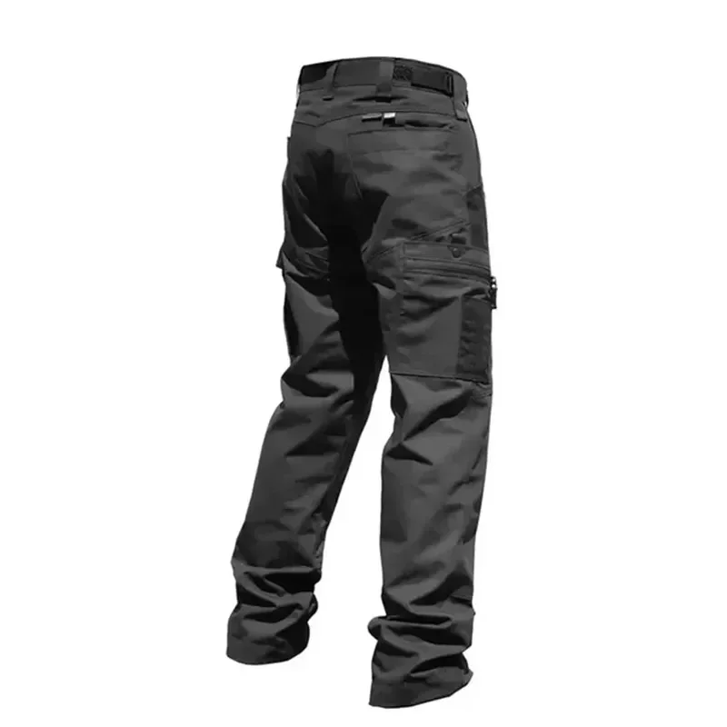 Wear Resistant Work Pant Man Multi-pocket Straight Cargo Trousers Outdoor Jogging Tactical Pants Spring Autumn Casual Trousers 6