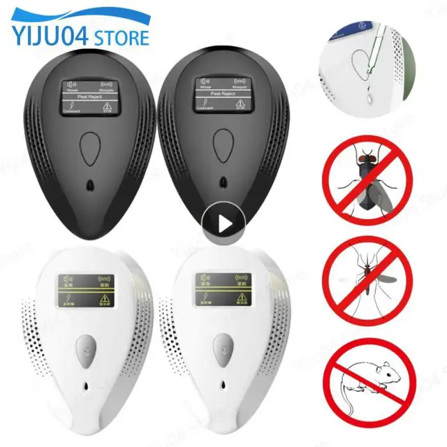 Elektronikus Háztartási Taszító Ultrahangos Rágcsáló Rovarriasztó Nagy Teljesítményű Szúnyoggyilkos Több Funkcionális Kerti Készletek