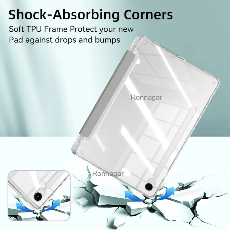 Premium Y Fold Tablet Case - Enhanced Magnetic Closure and Sleek Design