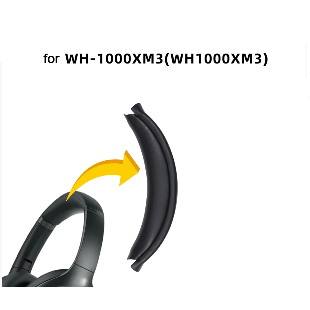 for SONY WH-1000XM3 Replacement Headband Cushion Cover Pad,WH1000XM3 Headphones Easy Install Headstrap 1000XM3 Comfort Head Band