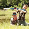 Soft Foam Blaster Toy Dart Gun Spring- Air Pump Shotgun Play Set Shell Ejecting with Scope and Bullets for Teens Youth,Christmas 1