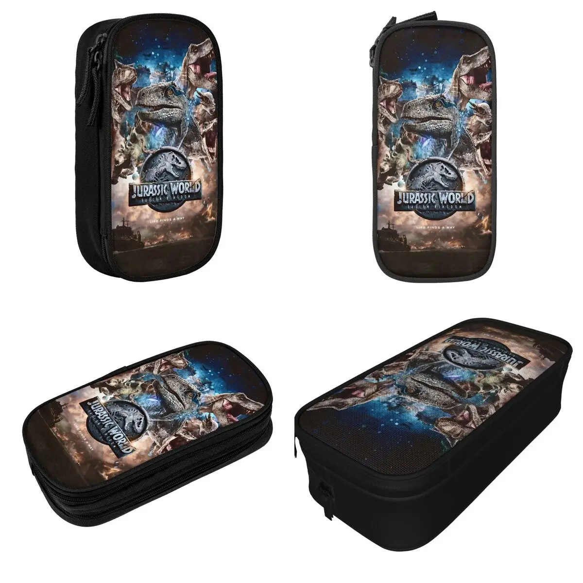 Jurassic World Dinosaur World Pencil Cases pencil cases Pen Bags for Student Big Capacity Students School Gifts Pencilcases
