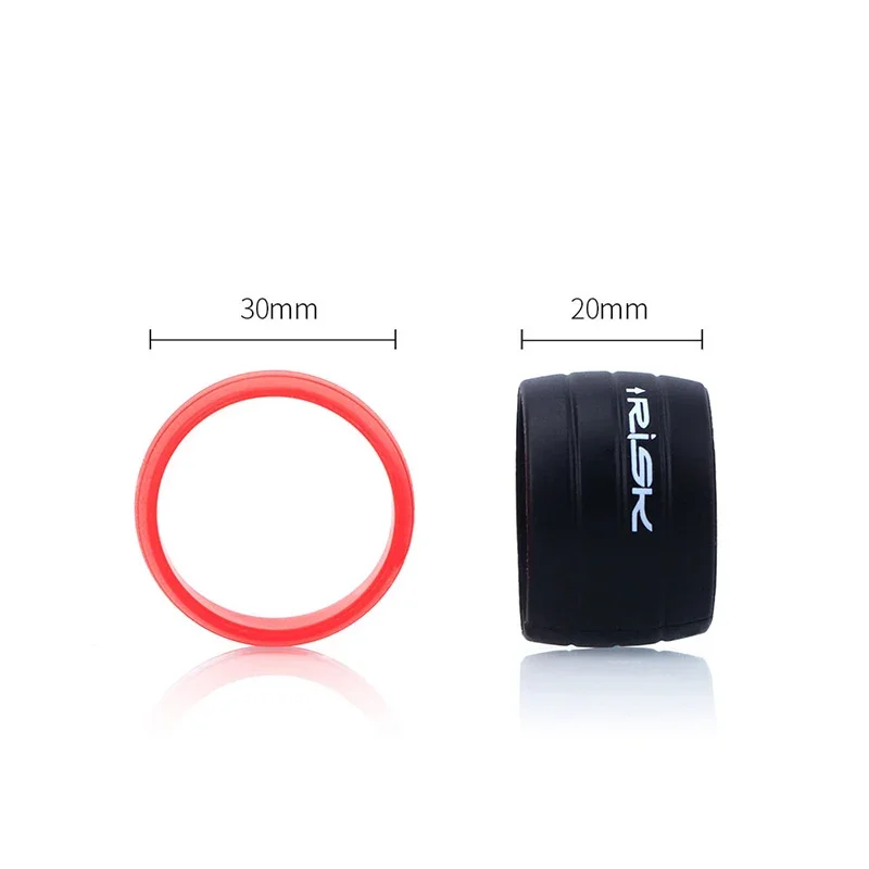 Bicycle Handlebar Strap 1 Pair Road Bike Handlebar Strap Fixed Ring Silicone Non-Slip Bicycle Handlebar Tape Fixing Ring Anti-Slip Rubber Sleeve