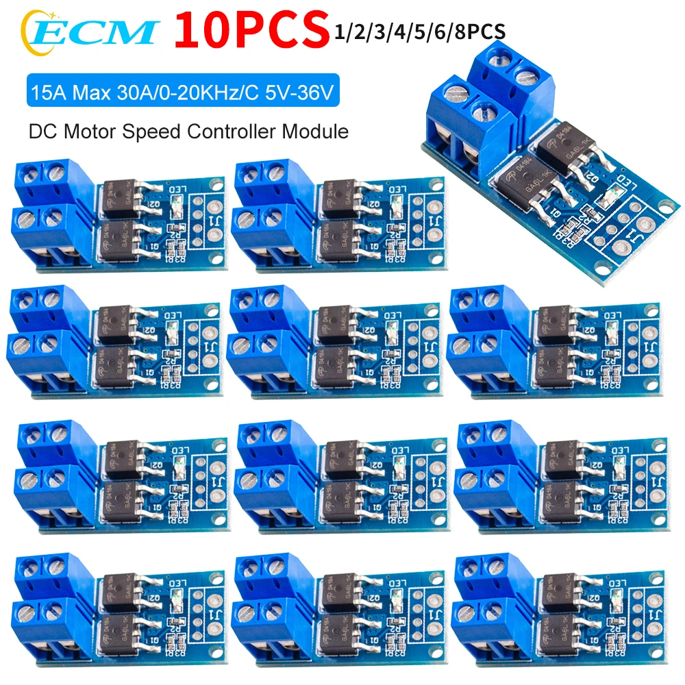 15A-400W-MOSFET-Trigger-Switch-Drive-Module-PWM-Regulator-Control-Panel ...