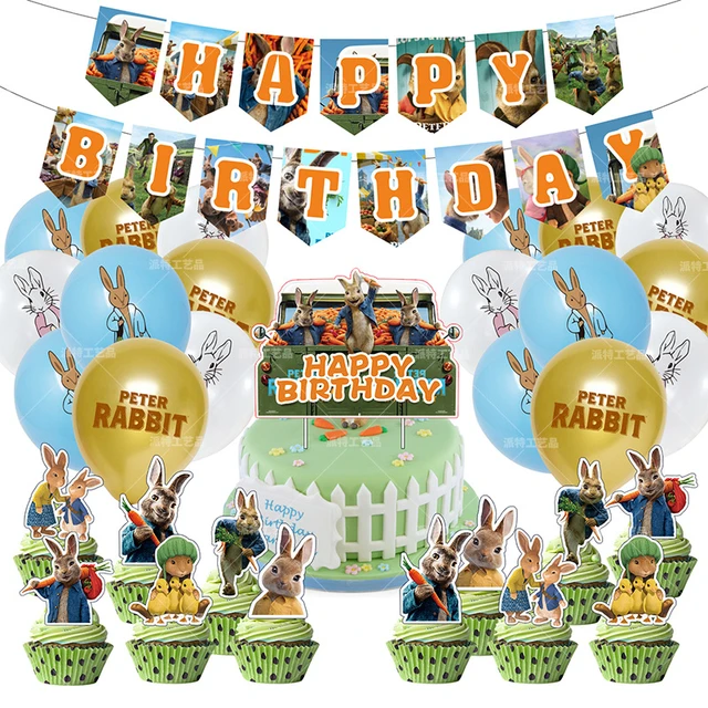 Peter Rabbit Cake Toppers, Peter Rabbit Birthday Party, Peter