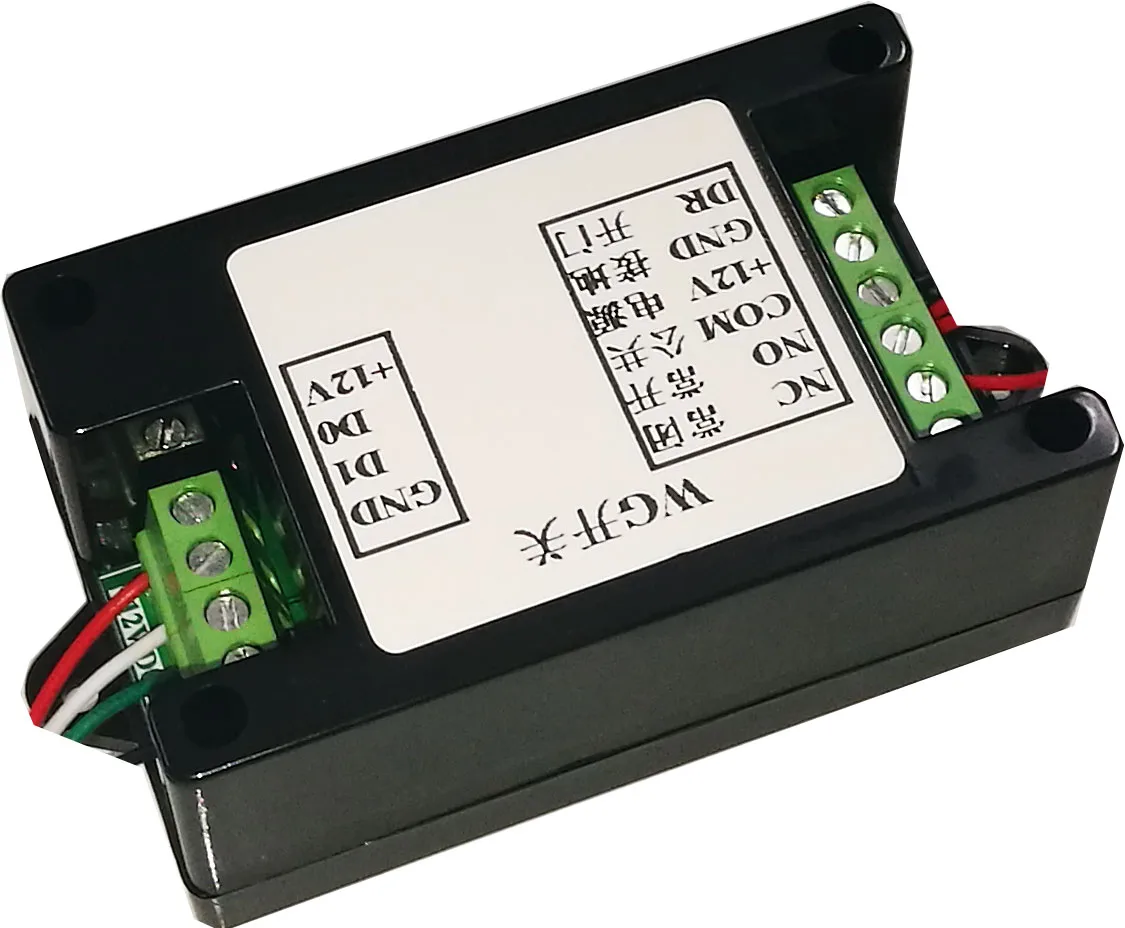 

WG Signal To Door Switch WG Relay Transfer Module Dry Contact Switch Suit For RFID Reader / Finger/Face Device Output Wg Format