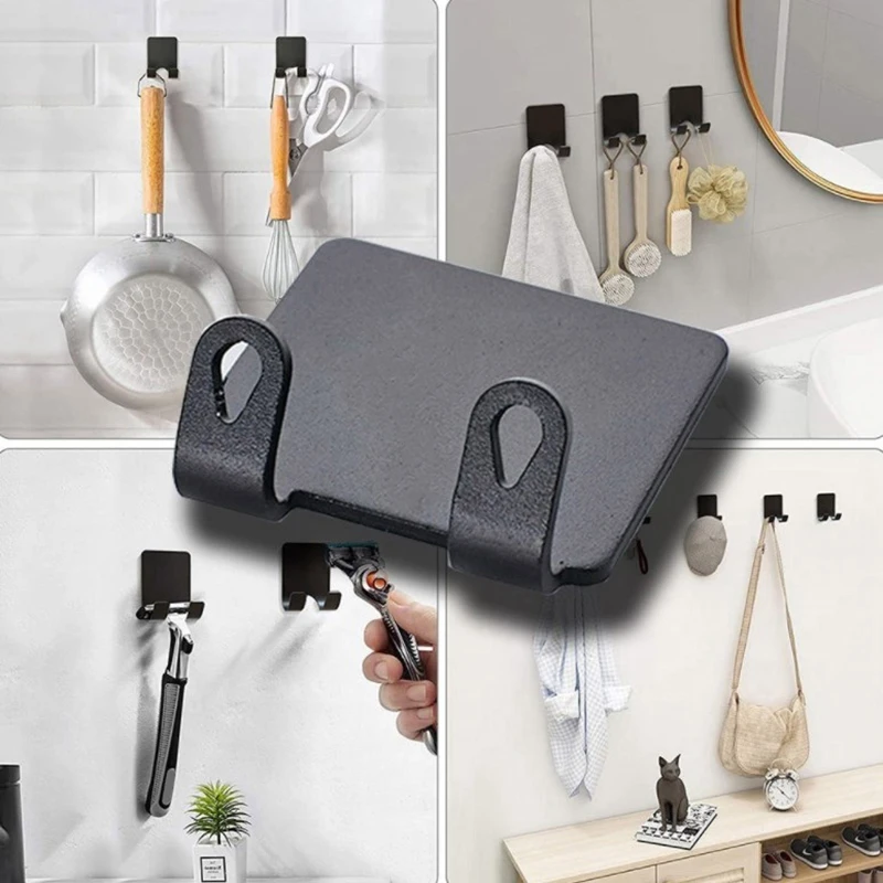 

Bathroom Shelf Razor Stand Wall Razor Holder Shower Razor Blade Holder Man Shaver Holder For Bathroom Hook Hanger Shaving Holder