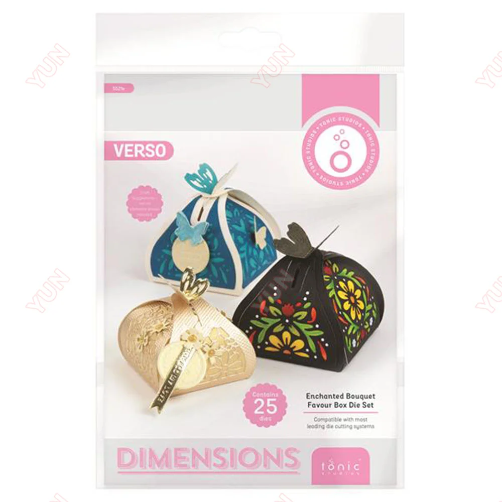 

Волшебный букет, Подарочная коробка, набор пресс-форм, металлические Вырубные штампы, украшение для скрапбукинга, «сделай сам», фотоформа, тиснение, поздравительная открытка, Новинка