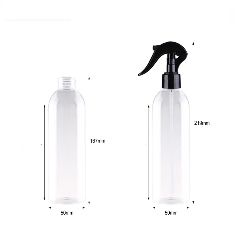 4個の詰め替え可能な再利用可能な空のガラススプレーボトル、白いプラスチック製キャップ蓋-エッセンシャルオイル化粧品メイク・・・