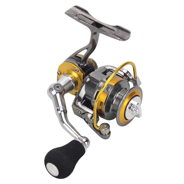 Mini Small Ice Fishing Spining Reel All Metal Mini 3+1bb Zinc Alloy