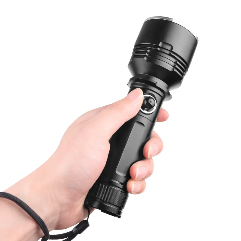 Description Picture 4 of itemSuper Bright Diving Flashlight XHP70 LED IPX8 Waterproof Professional Diving Light Powered By 26650 Battery with Hand Rope