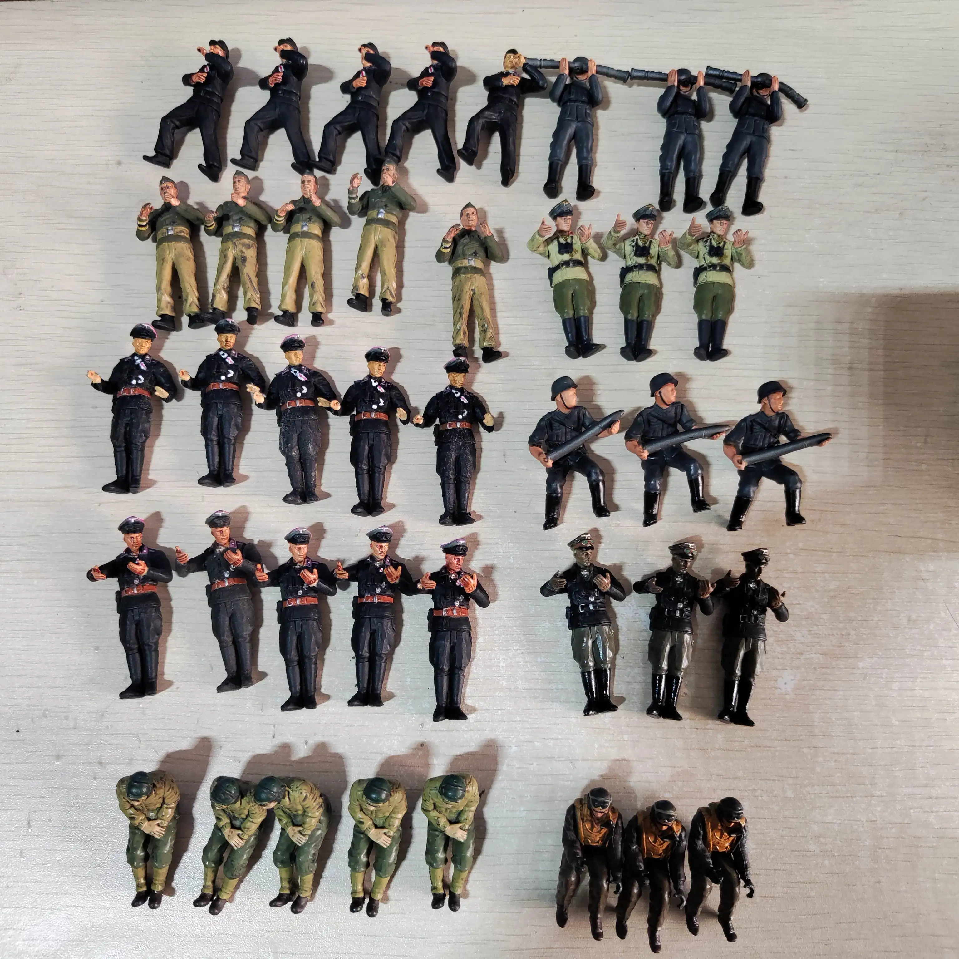 3-5pcs 1:32 21st Century Toys WWII Army Ultimate Soldier