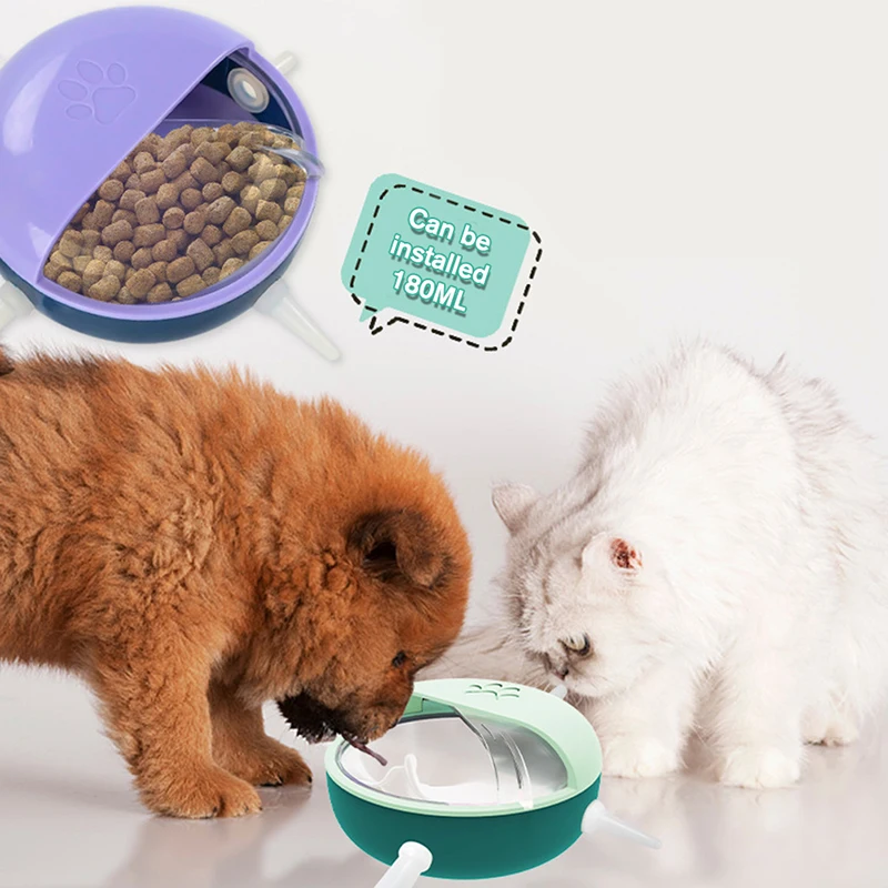 Title 2, Bionic Self Feeding Device Milk Bowl With 4 Nip...