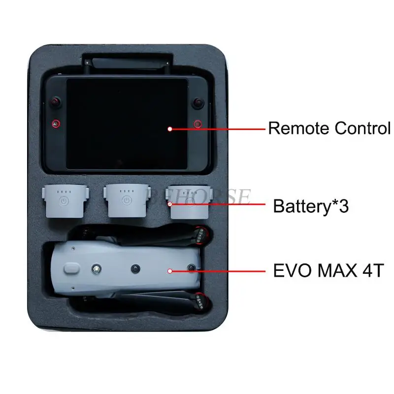 Sac à dos de rangement EVO MAX 4T - Étui de transport rigide