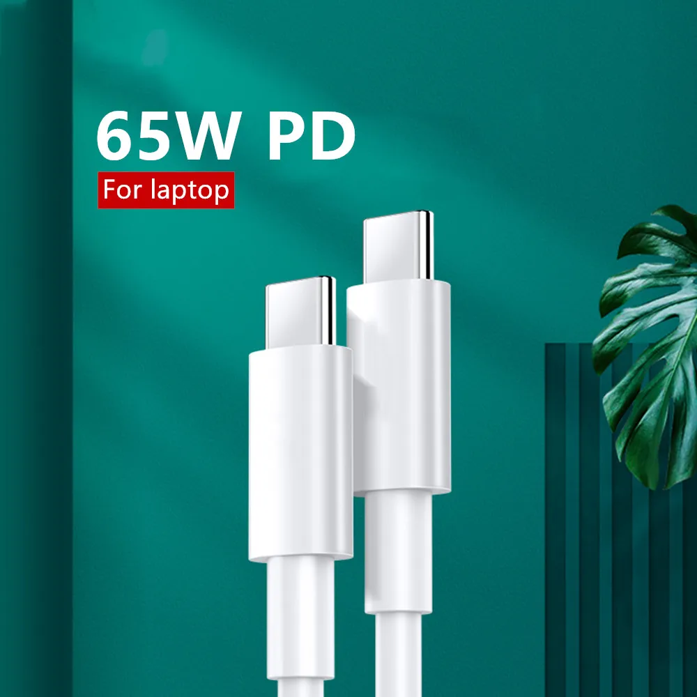 65W PD 고속 충전 케이블 USB C to USB C 퀵차지 케이블 고속 데이..