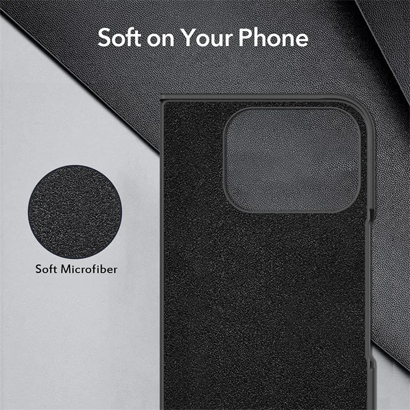 For Google Pixel Fold 2 Shell Film Lntegrated PU Hinge Folding Phone Case Lnvisible Bracket Lens Film Phone Protective Cover