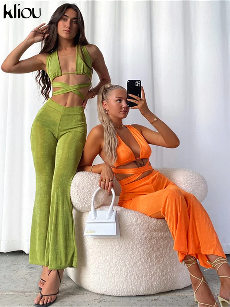 Waist Pants Sexy Club Streetwear 