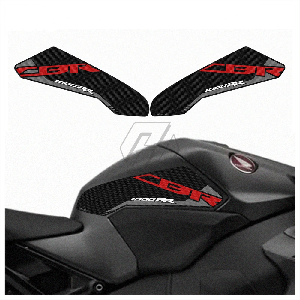 For Honda CBR 1000RR 2017-2019 Sticker Motorcycle Accessorie Side Tank Pad Protection Knee Grip Traction motorcycle 3d fuel tank pad tank grip left right protection sticker knee grip side decal for honda vfr1200x vfr1200x 2016 2017