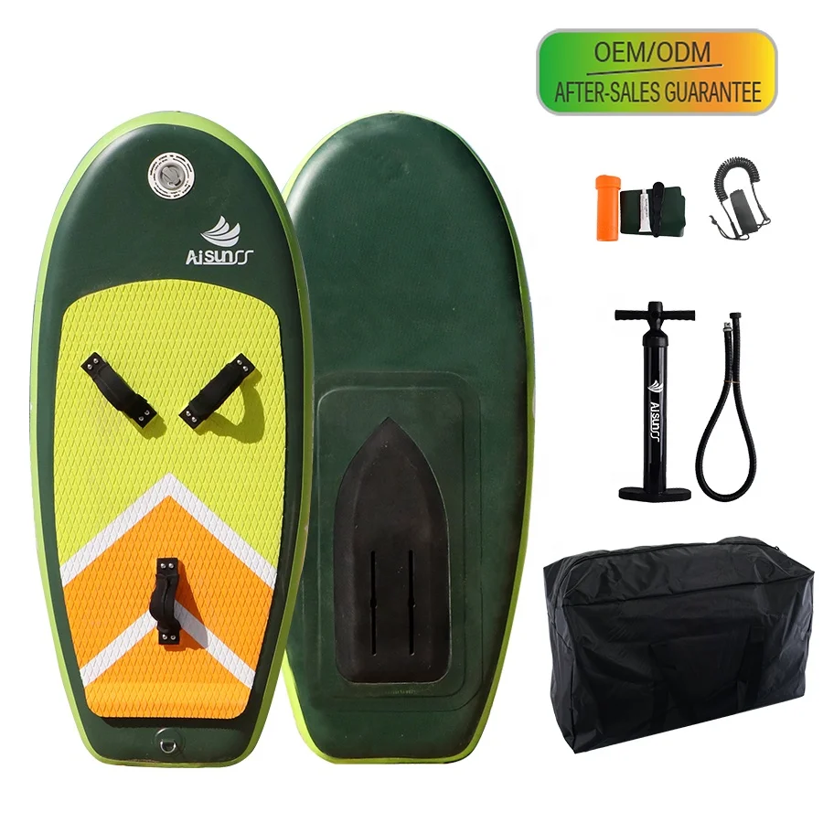 2023 new design inflatable hydrofoil board surfing full carbon foil and board