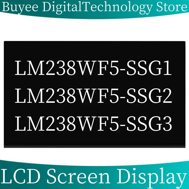 

23.8" Original 23.8 Inch LM238WF5-SSG1 LM238WF5-SSG2 LM238WF5-SSG3 LCD Screen Panel LED Monitor 1920×1080 FHD 30 pins Display