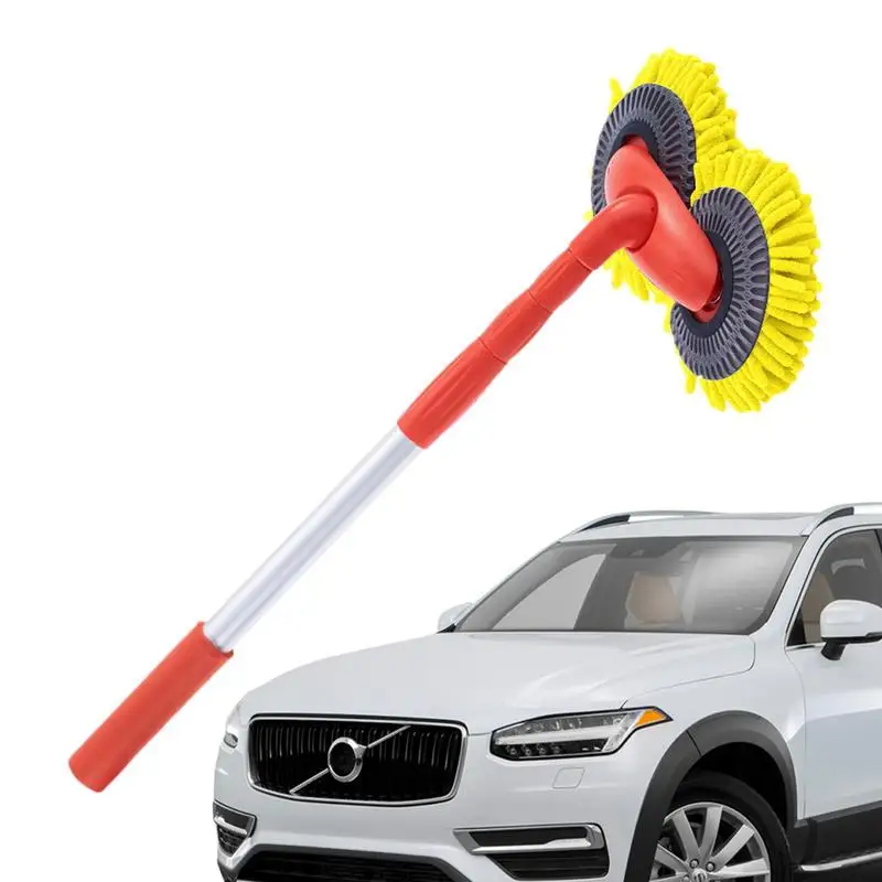 

Cleaning Brushes For Cars Auto Windshield Cleaner Brush With Retractable Long Handle Car Detailing Kit For Vehicle Motorcycle