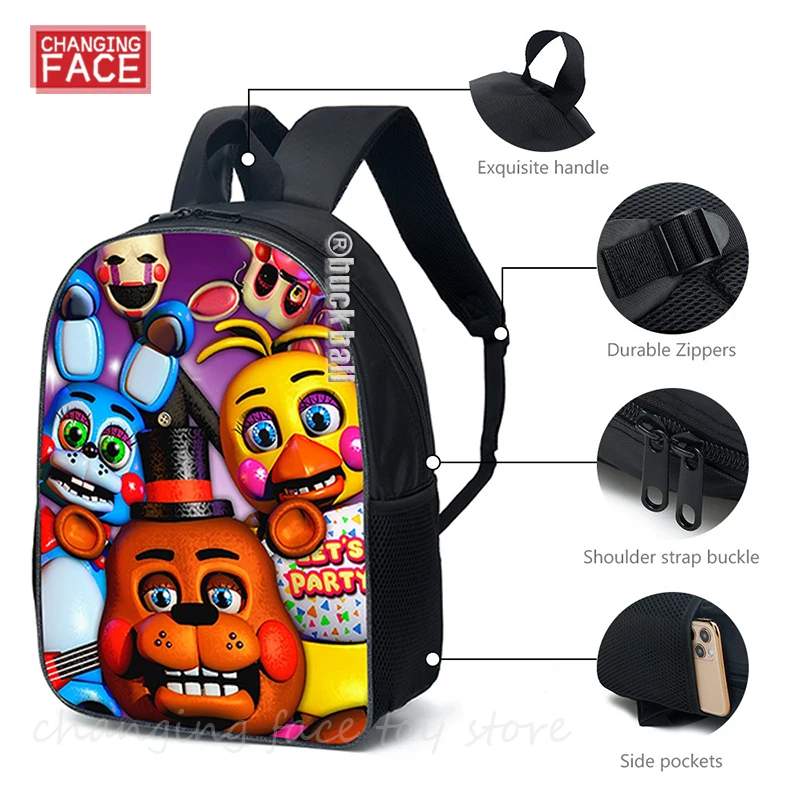 

Детский Школьный рюкзак «пять ночей у Фредди»