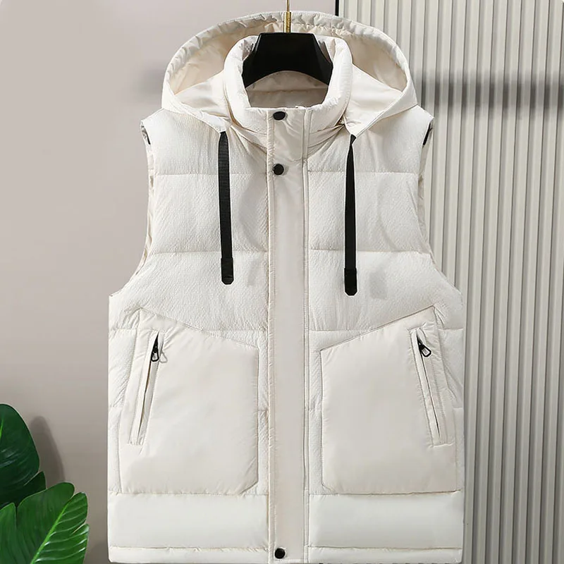 Plus Size 145kg Autumn Winter 8XL Large Size Vests 7XL 6XL Loose Sleeveless Jackets 5