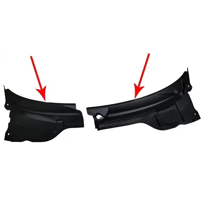 LHD Car Cowl Molding Windshield Cover Strip Panel Trim Weatherstrip Seal For BMW MINI Cooper S R55 R56 R57 2006-2015 windshield cowl grille cover windshield molding trim weatherstrip replacement
