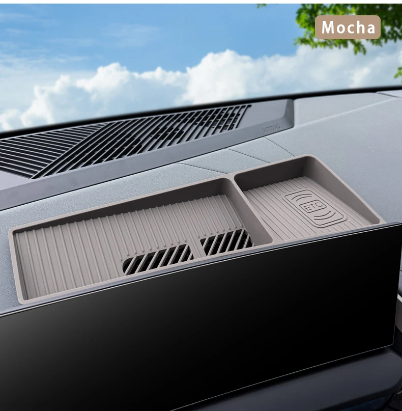 Silikon-Aufbewahrungsbox für BMW X3 G45 2025 LHD Armaturenbrett-Organizer – Detail 11