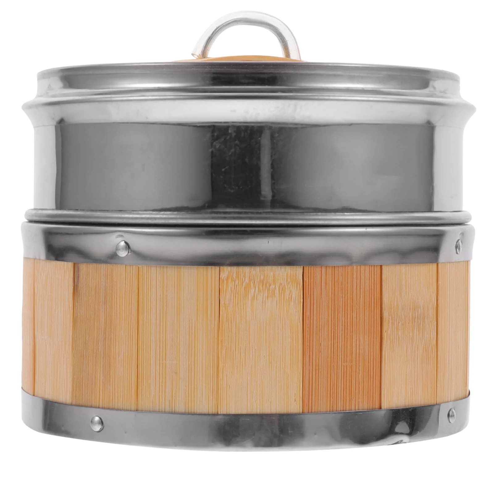 Steamer Steamed Buns Pot to Make Rice Vegetable Multi-functional With Cover Bamboo Basket Practical