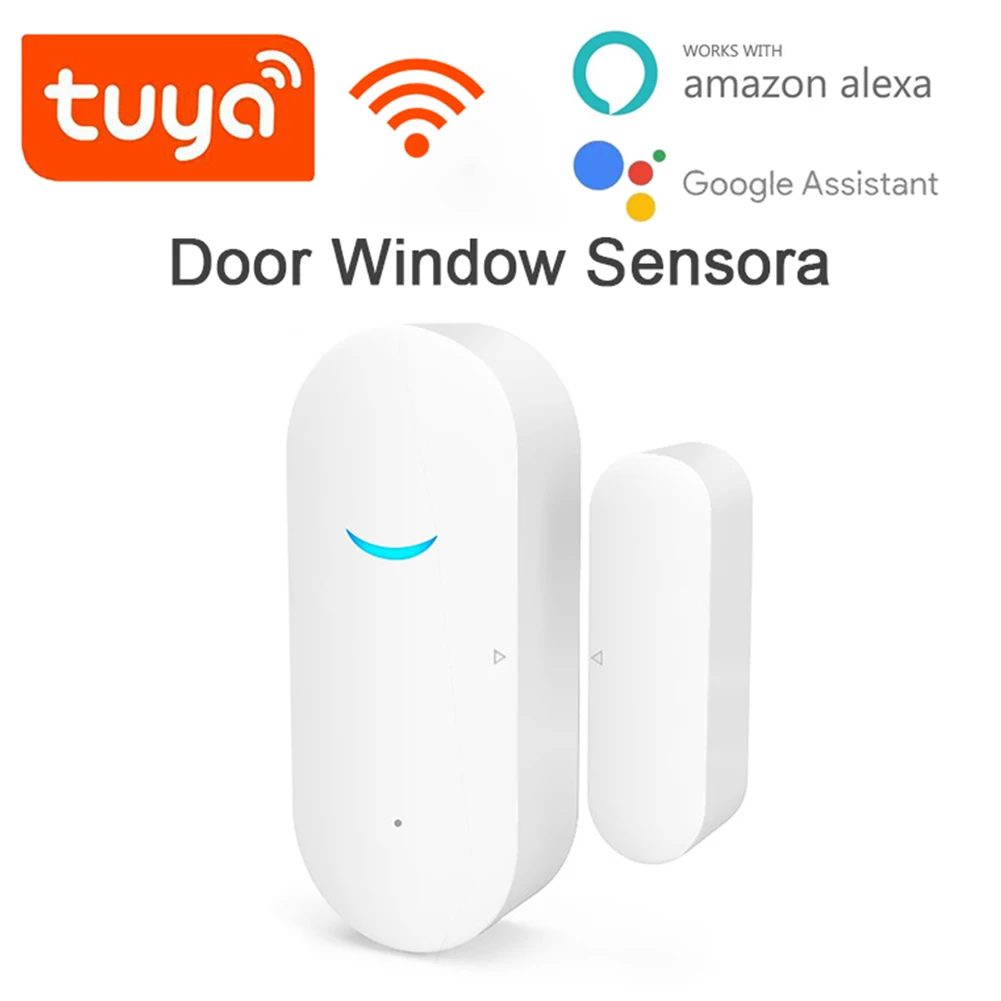 TuyaWiFiDoorSensorforSmartHomeWindowOpenClosedDetectors