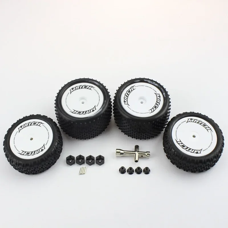 

4 шт., передние и задние шины для автомобиля Wltoys 104001 1/10