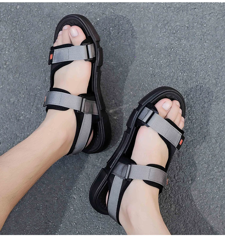 2023 New Summer Beach Holiday Shoes Outdoor Retro Comfortable Leisure Sandals Men's Sp_voghion.com
