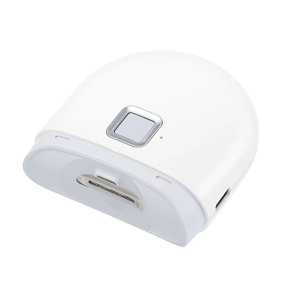 Intelligent fully automatic double-speed electric rechargeable nail clippers adult nail trimmer children's anti-pinch nail clipp