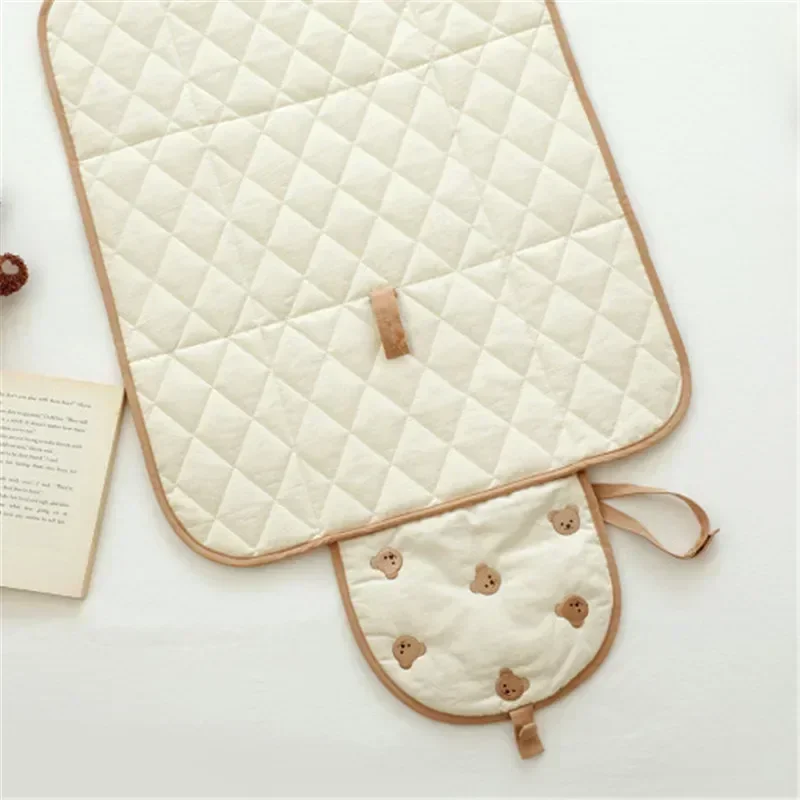 Versatile Foldable Diaper Changing Mat Waterproof Cartoon Animal Nappy Pad Portable Diaper Changing Cushion for Babies diaper changing pad,diaper changing mat