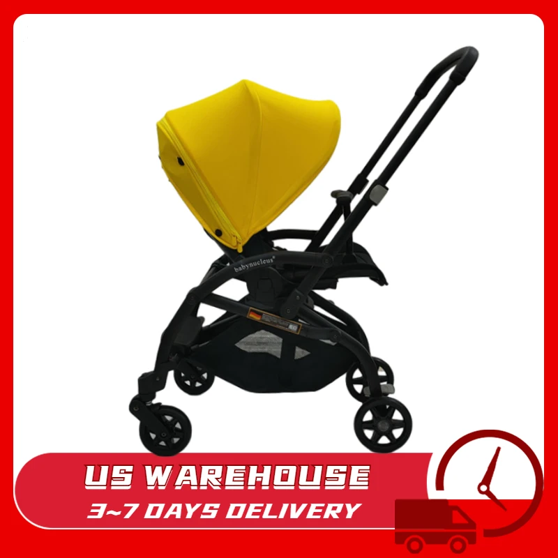 Lightweight Baby Stroller Portable Travel Prams For Newborn To 3 Years Old Compact Cabin Size