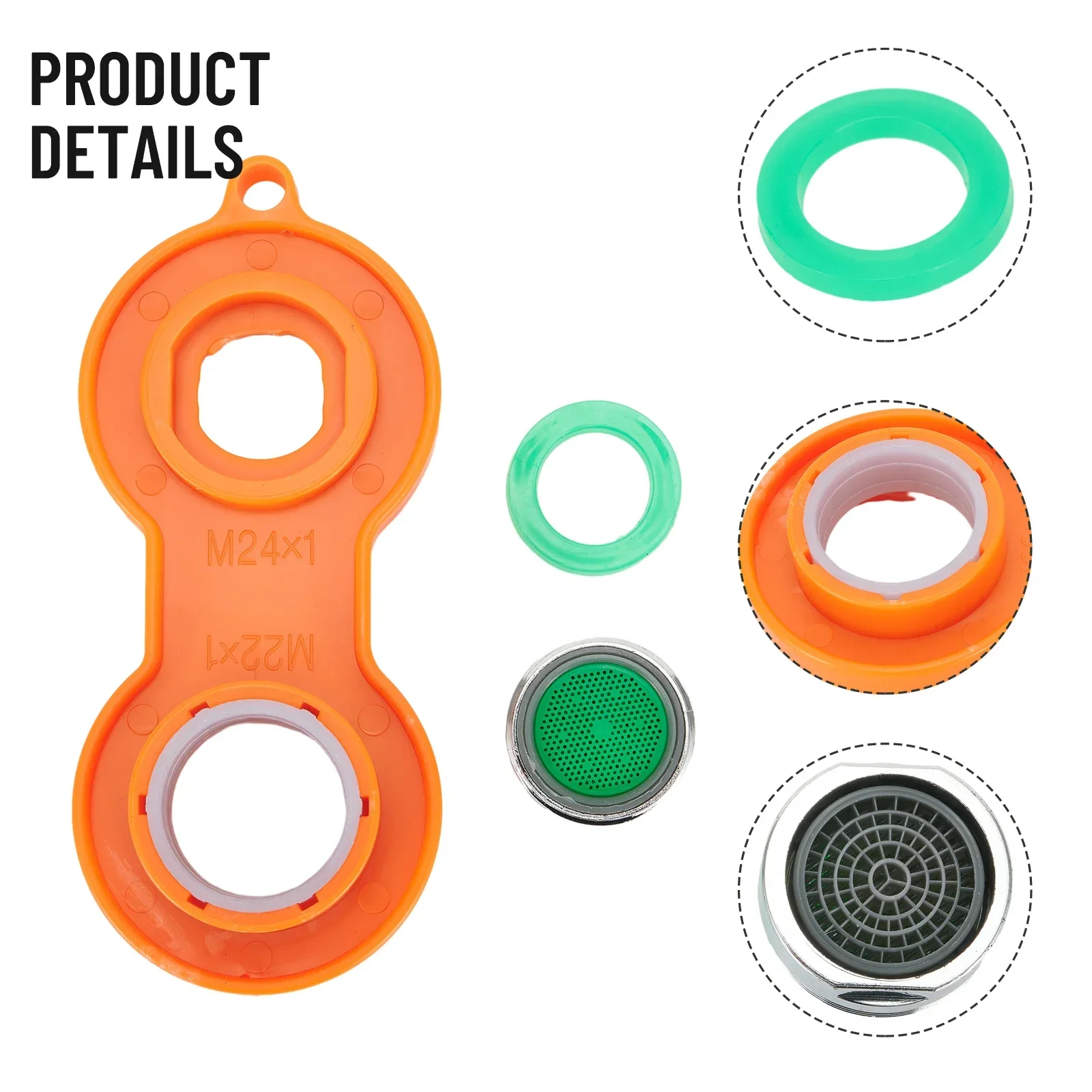 Water Saving Faucets Aerator Replaceable Filter Mixed Nozzle M24 24mm Thread Bathroom Faucet Bubbler Accessories 20/10pcs faucet aerator faucet water filter faucet filter