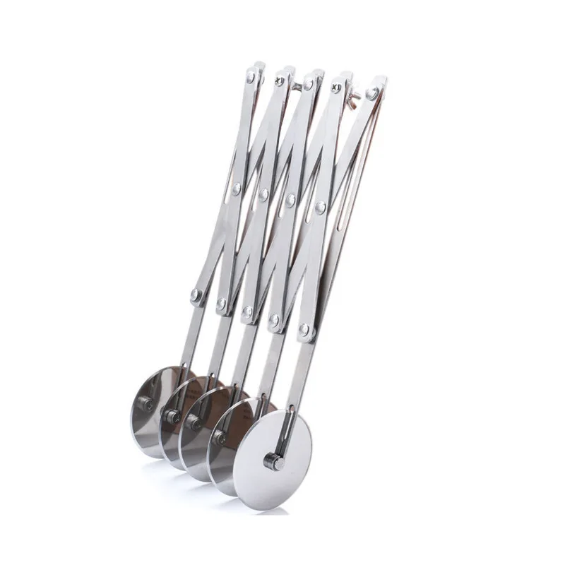 Baking Tool Dough Cutter Baking Accessories 3/5/7 Wheel Cutter Dough Divider Dough Knife Flexible Roller Blade Pizza Pastry Peeler Stainless Steel Baking Pan Tool