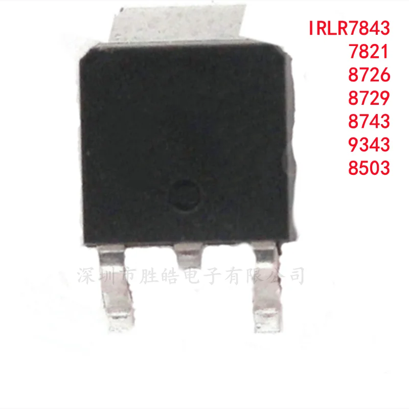 (10PCS)  NEW  TO-252  IRLR7821 / IRLR7843 /  IRLR8503 /  IRLR8726 / IRLR8729 /  IRLR8743 / IRLR9743  IC  Integrated  Circuit