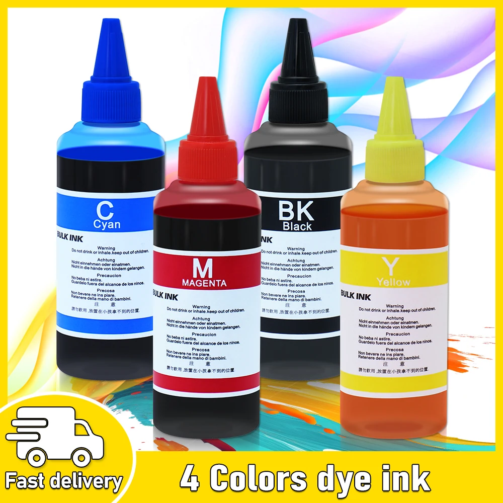 Kit Di Inchiostro Di Ricarica Per Inchiostro Dye Universale Per Stampante A Getto D'Inchiostro Canon Hp Epson Brother Inchiostro Per Stampante A Cartu