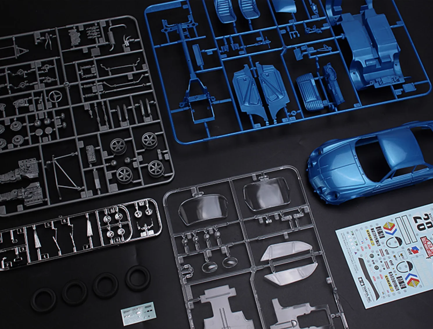 Maqueta De Coche Tamiya Escala 1:24 - Kit De Montaje En Plástico, Longitud 163 Mm, Para Modelismo