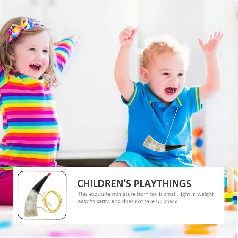 Children's Horn Toys Portable Horn Toy For Children Compact Size Instruments Toy For Music Lovers Performers Wind Instrument